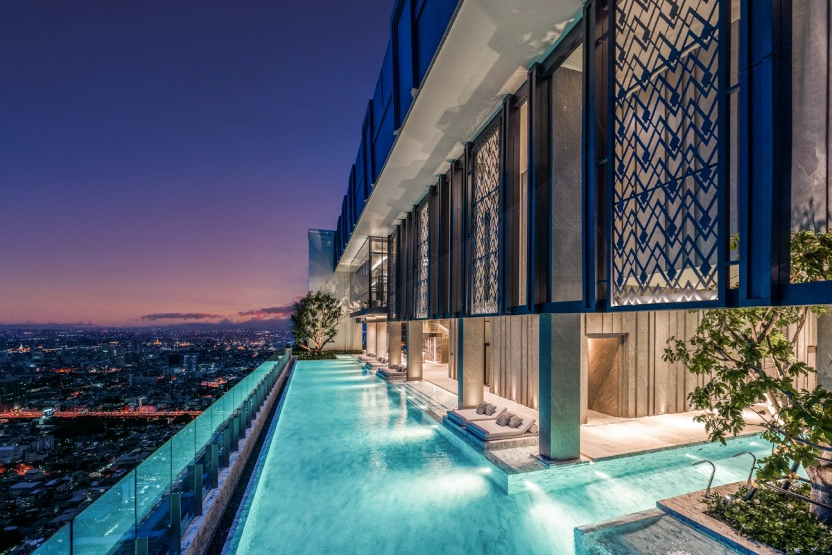Sky Pool โครงการ THE ADDRESS สยาม - ราชเทวี
