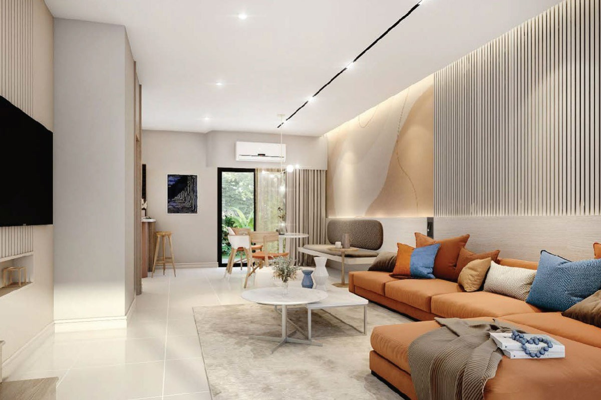 การออกแบบพื้นที่ชั้นล่าง PLENO พระราม 9 - กรุงเทพกรีฑา 3