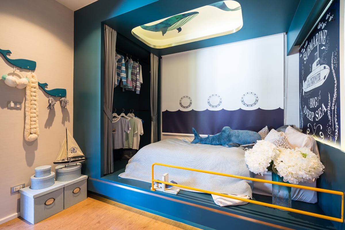 ห้องนอนรองในบ้านเดี่ยว CENTRO อ่อนนุช - สุวรรณภูมิ