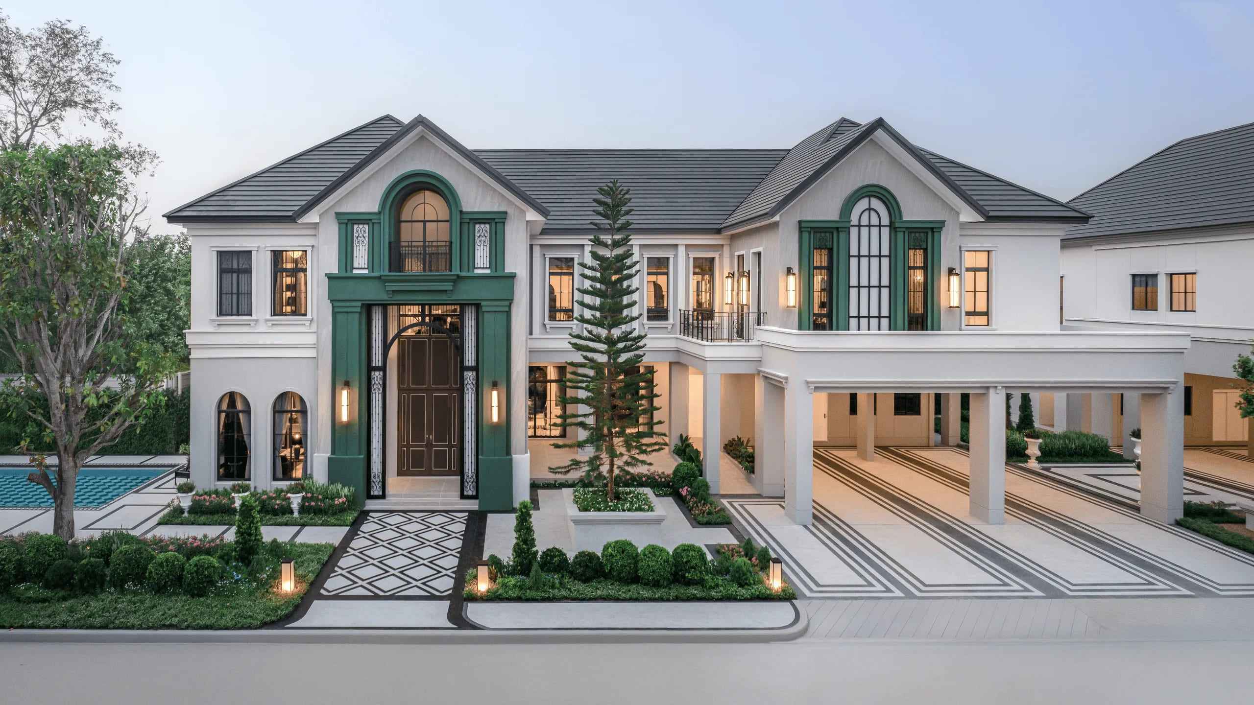 คฤหาสน์หรูราคา 50 - 120 ล้าน โครงการ THE PALAZZO ปิ่นเกล้า - บรมฯ