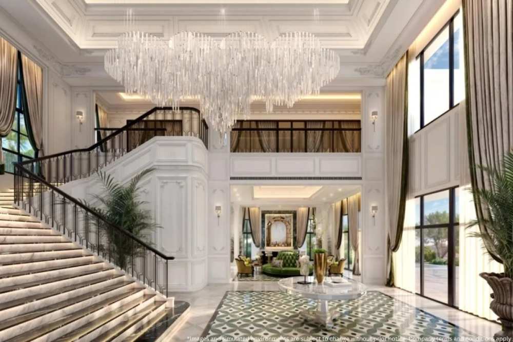 ส่วนกลางบริเวณ GALERIE ROYALE ของโครงการ THE PALAZZO กรุงเทพกรีฑา