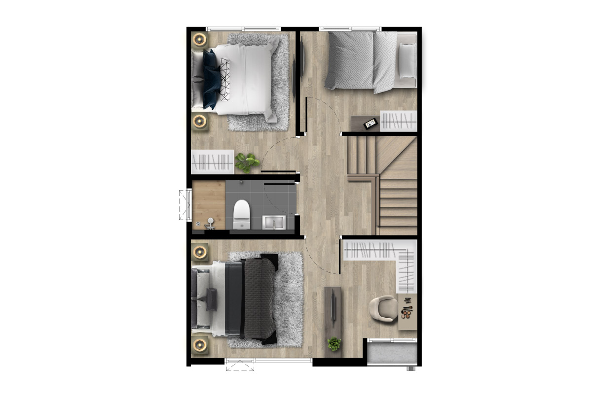 Type MARISA: Floor 2nd-Floor
