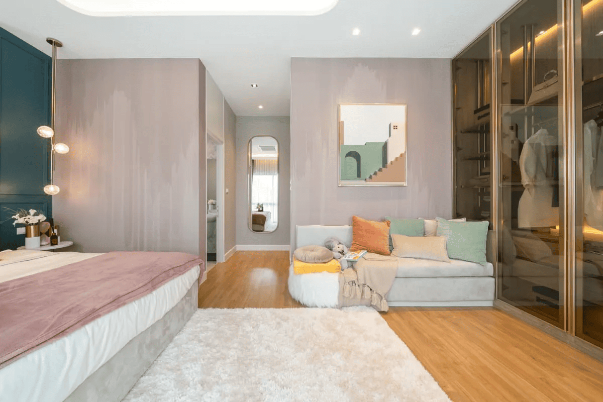 ห้องนอน Master Bedroom โครงการ PLENO รัตนาธิเบศร์ - บางใหญ่