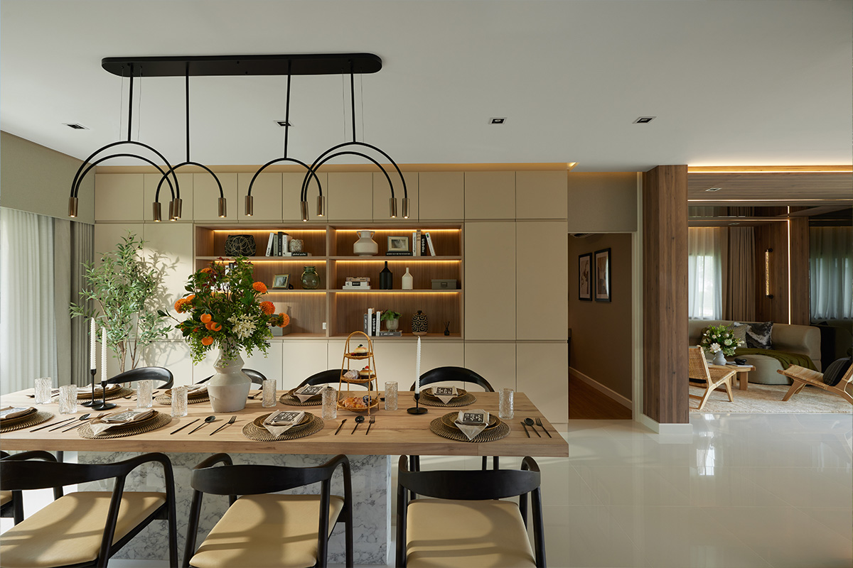 Dining & Living บ้านเดี่ยว CENTRO ราชพฤกษ์ 3