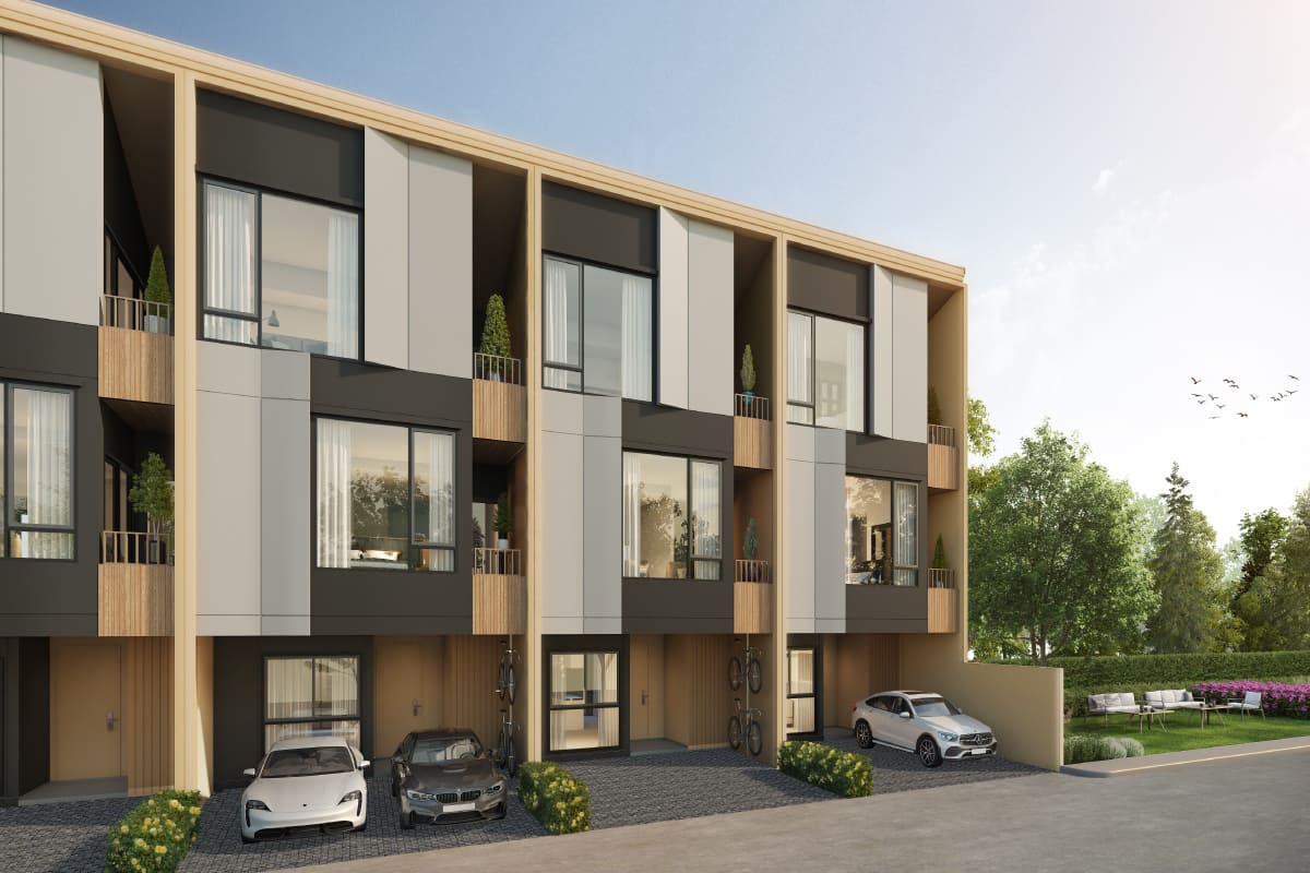 โครงการทาวน์โฮม บ้านกลางเมือง ลาดพร้าว 101 สเตชั่น