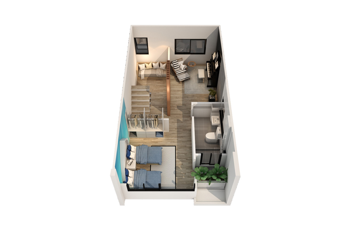 Type TERRARIA: Floor 2nd Floor