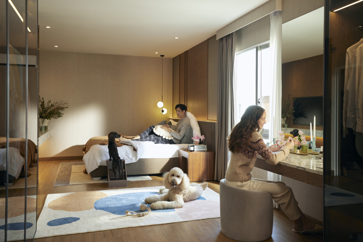 ห้องนอน บ้านเดี่ยว MODEN บางนา-ศรีนครินทร์