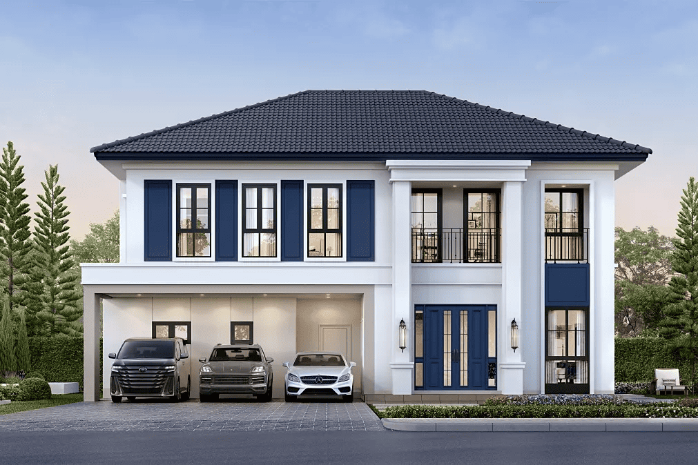 001_single-detached-house-bangplee.png บ้านเดี่ยวแถวบางพลี โครงการ CENTRO เทพารักษ์ - ศรีนครินทร์