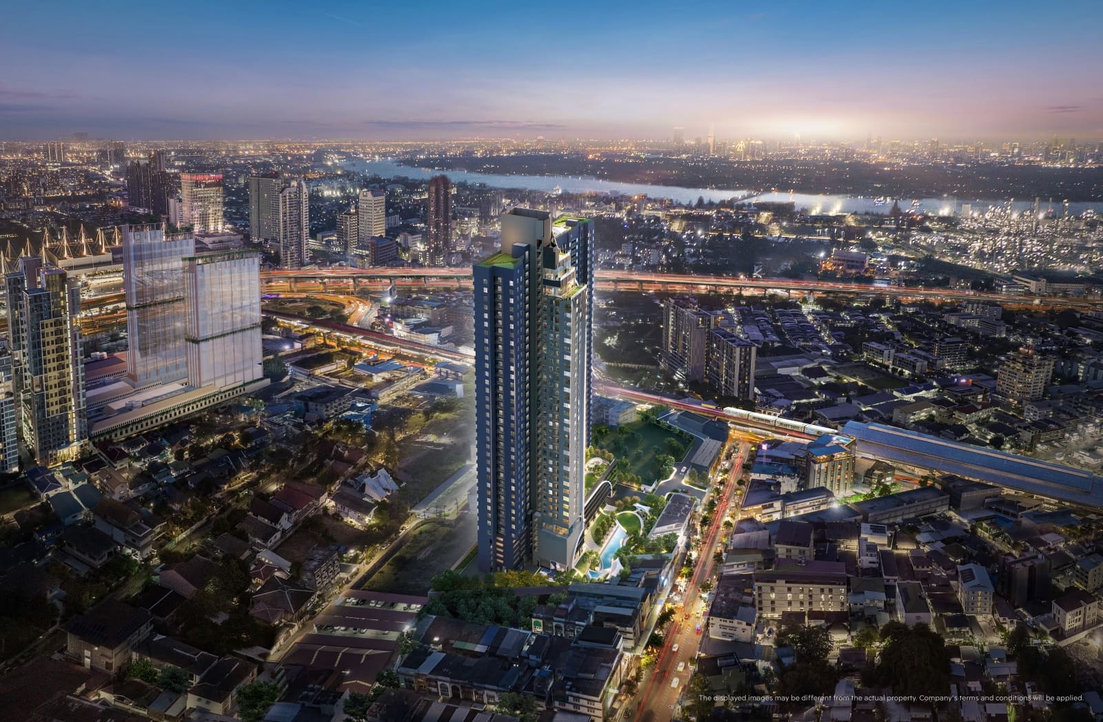 บรรยากาศรอบคอนโด LIFE อุดมสุข สเตชั่น