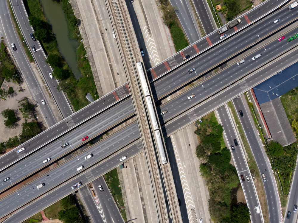 เส้นทางถนนในกรุงเทพ