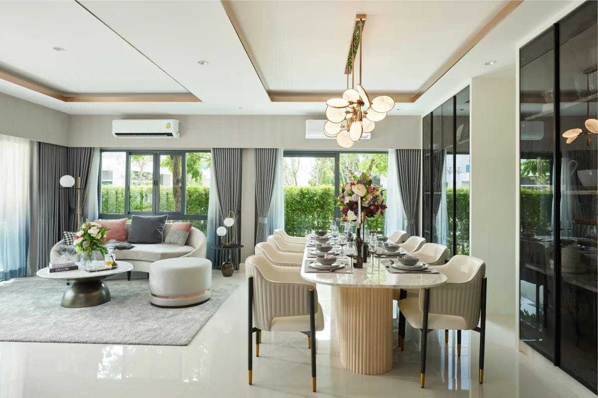 Dining & Living โครงการ CENTRO สะพานเจษฎาบดินทร์ฯ 3