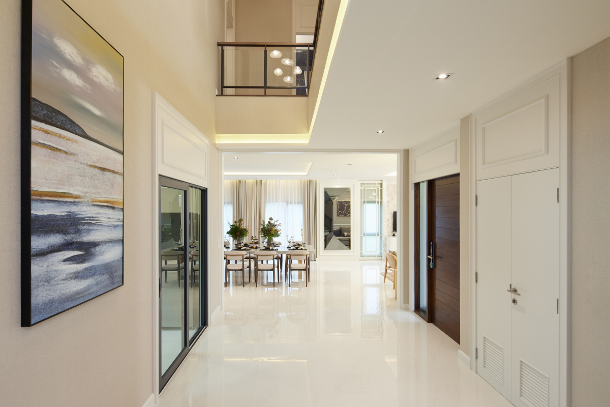 การตกแต่งบ้านสไตล์ Modern Luxury ด้วยภาพศิลปะ
