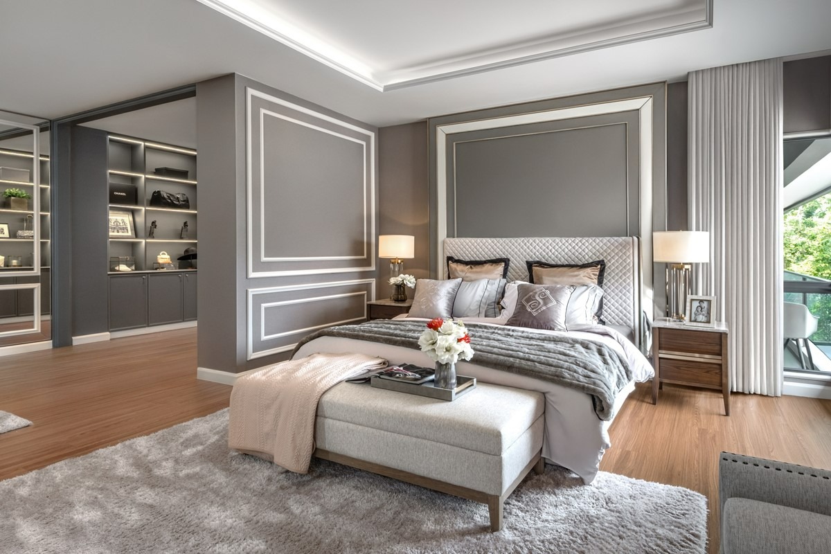 ห้องนอน โครงการ THE CITY สุขุมวิท-อ่อนนุช 2