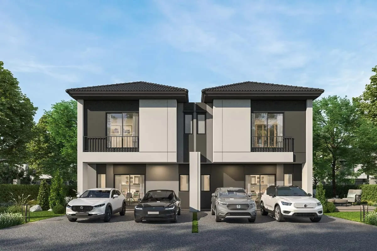 บ้านแฝดรังสิต โครงการ PLENO TOWN ธรรมศาสตร์ - รังสิต