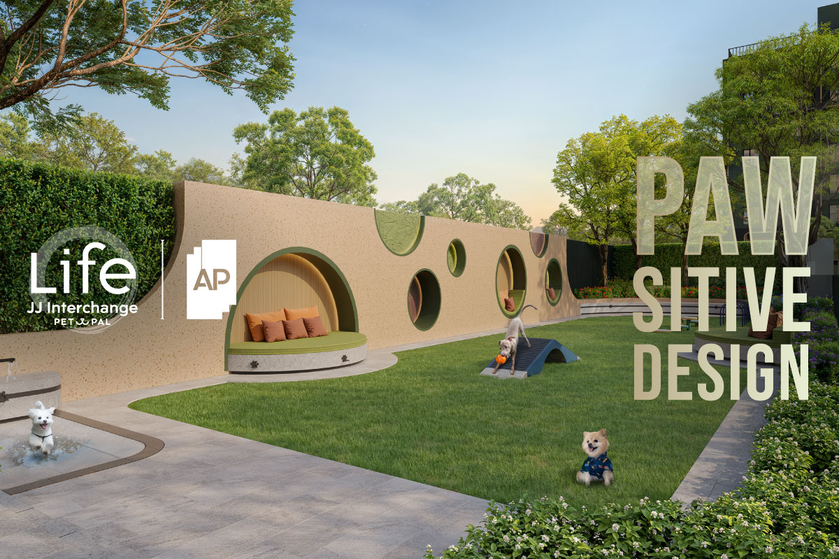 04_pet-friendly-condominium.jpg คอนโดเลี้ยงสัตว์ได้ LIFE เจเจ อินเตอร์เชนจ์ เพ็ทพอล บนทำเลศักยภาพ