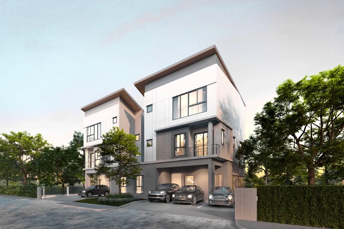 แบบบ้าน X-TREND โครงการ บ้านกลางเมือง รามอินทรา 83 สเตชั่น