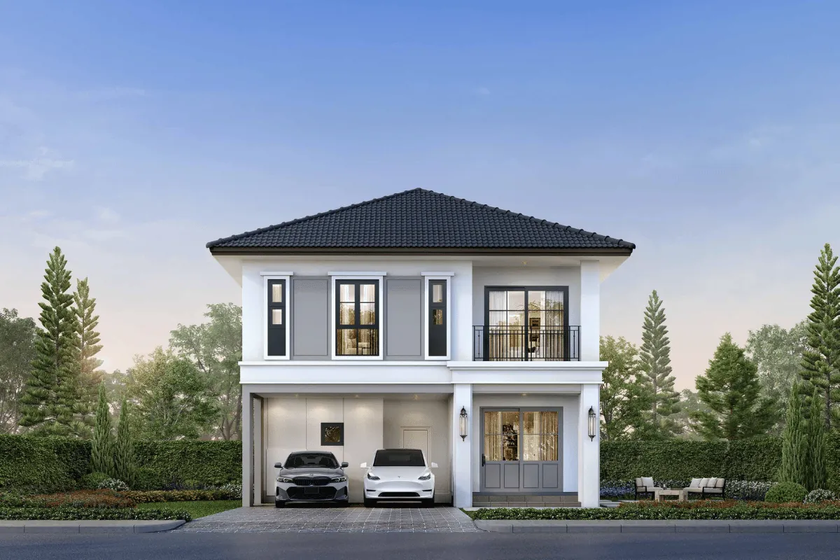 แบบบ้าน ORLIN โครงการ CENTRO ศาลายา - ปิ่นเกล้า