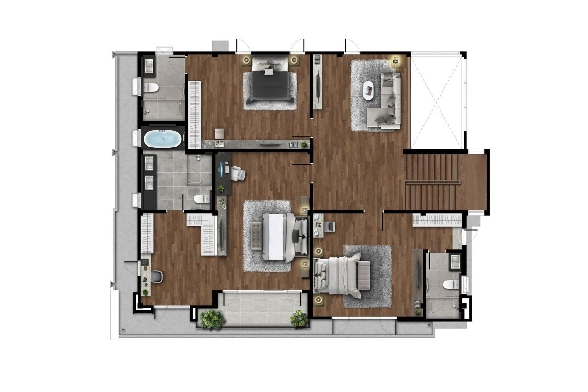Type VERDE: Floor 2nd Floor