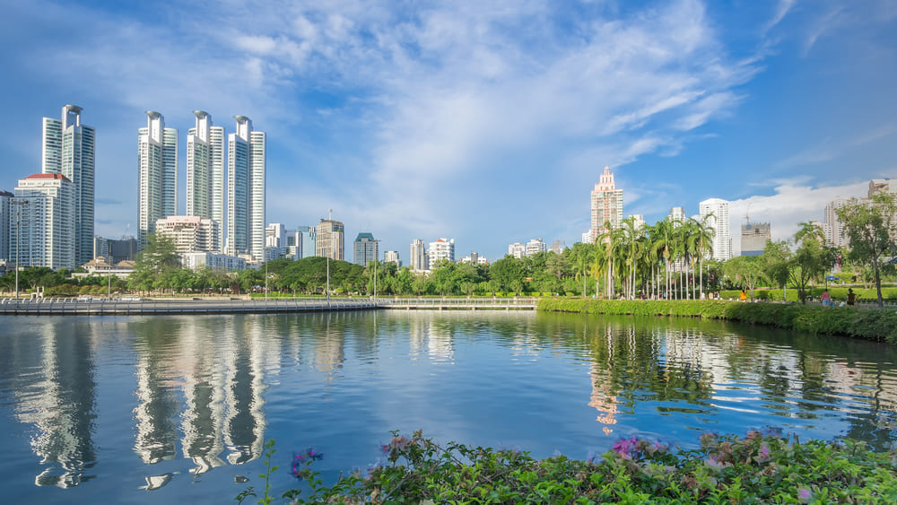 บรรยากาศสวนเบญจกิติ