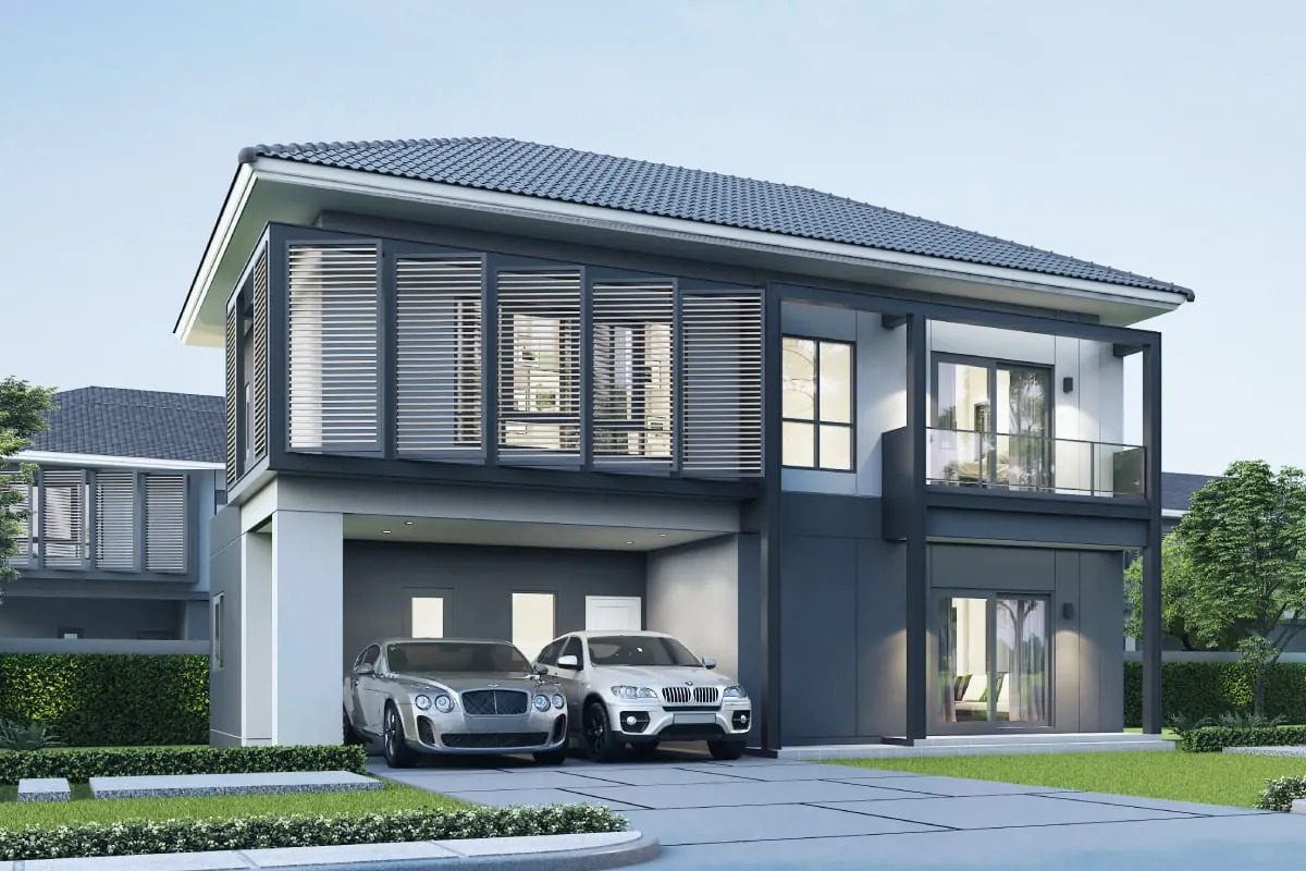 บ้านเดี่ยวเทพารักษ์-กิ่งแก้ว โครงการ CENTRO บางนา - กิ่งแก้ว