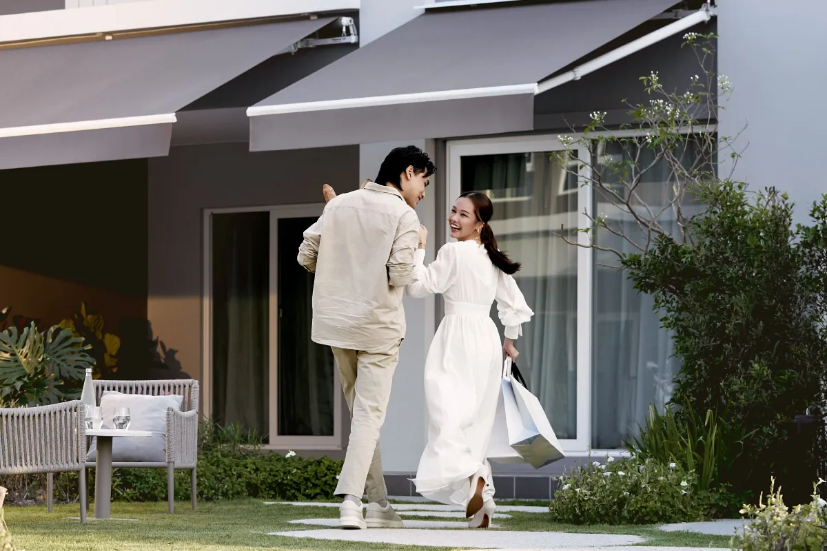 บรรยากาศสังคมน่าอยู่อาศัยในโครงการ GRANDE PLENO เมกา บางนา