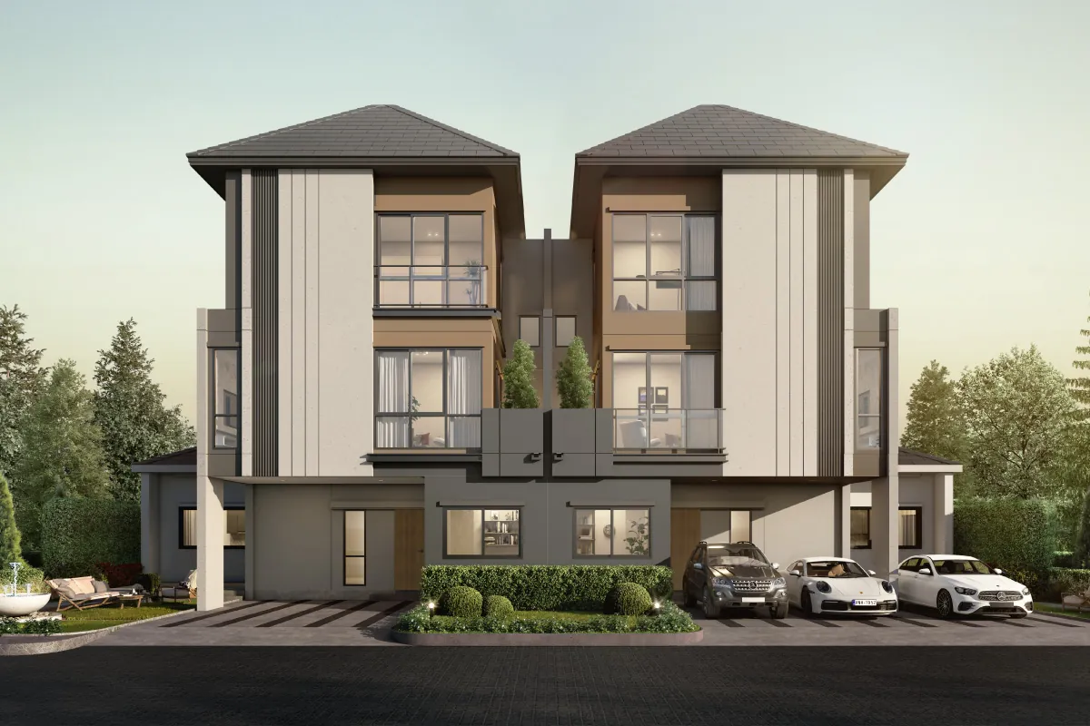บ้านแฝดโครงการ บ้านกลางเมือง THE EDITION ปิ่นเกล้า - บรมฯ 2