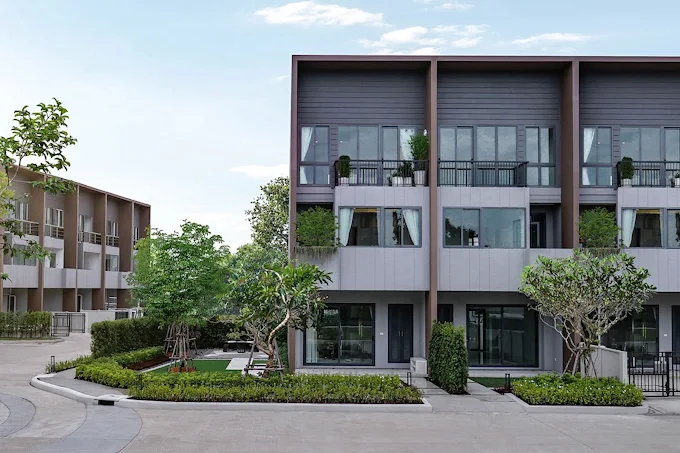 บ้านใกล้รถไฟฟ้า MRT สายสีชมพู โครงการ บ้านกลางเมือง รามอินทรา 83 สเตชั่น