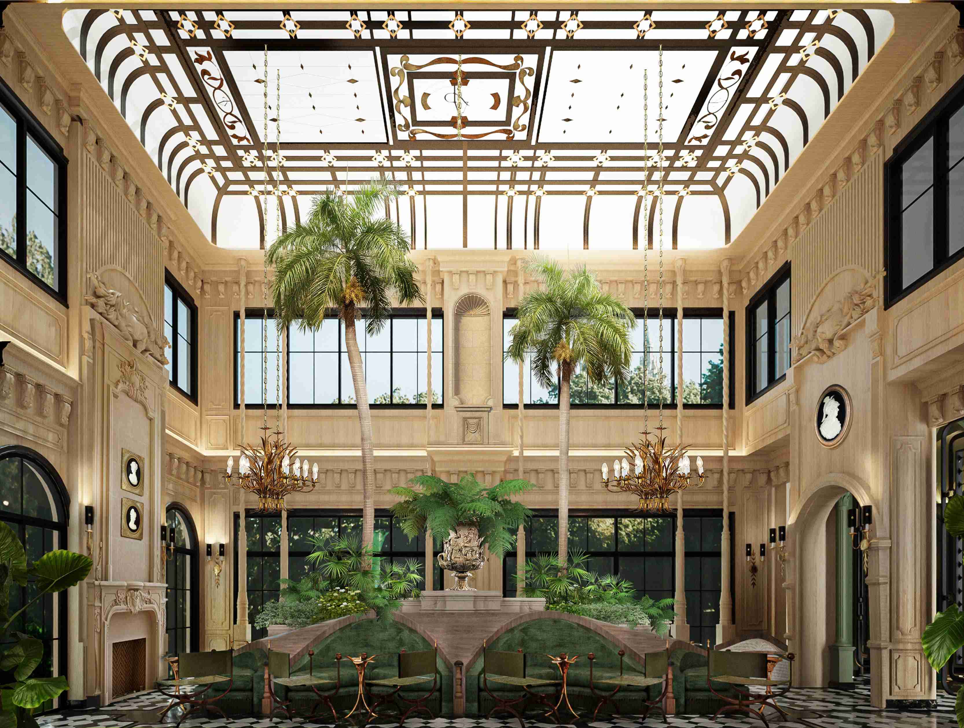 การออกแบบพื้นที่ภายในบ้านเดี่ยว THE PALAZZO กรุงเทพกรีฑา