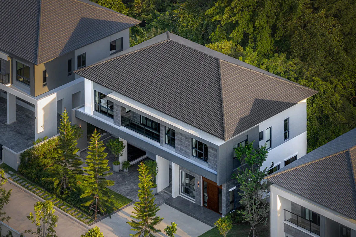บรรยากาศสังคมบ้านเดี่ยวคุณภาพ โครงการ THE CITY ติวานนท์ - งามวงศ์วาน 2