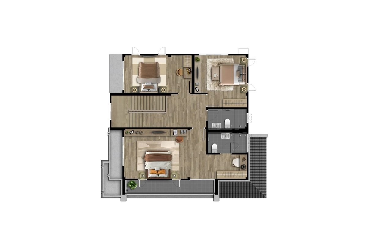 Type YAMAJI: Floor 2nd Floor