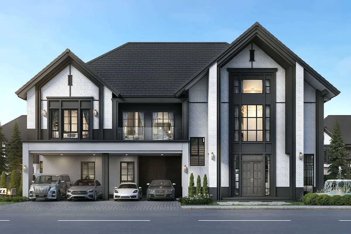แบบบ้าน OXBURGH โครงการ THE CITY กาญจนาฯ - บางแค