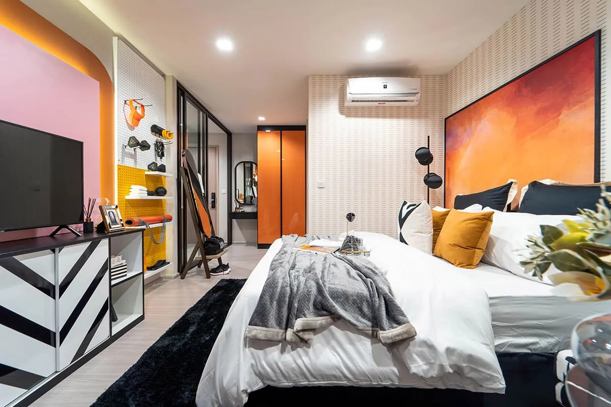 ห้องบนคอนโด LIFE สาทร เซียร์รา