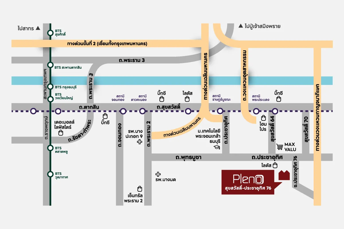 16_homestory-townhome-suksawat.jpg แผนที่โครงการ PLENO สุขสวัสดิ์ - ประชาอุทิศ 76