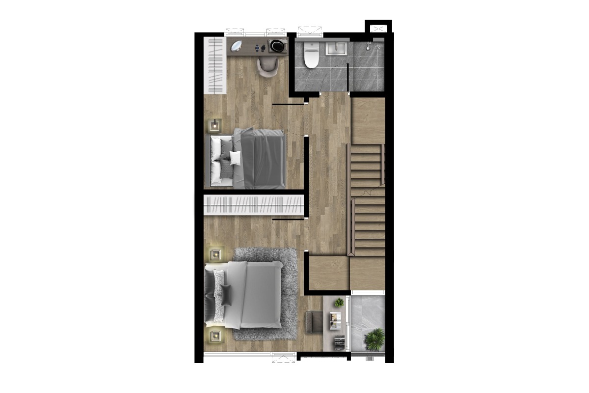 Type EDNA: Floor 2nd Floor