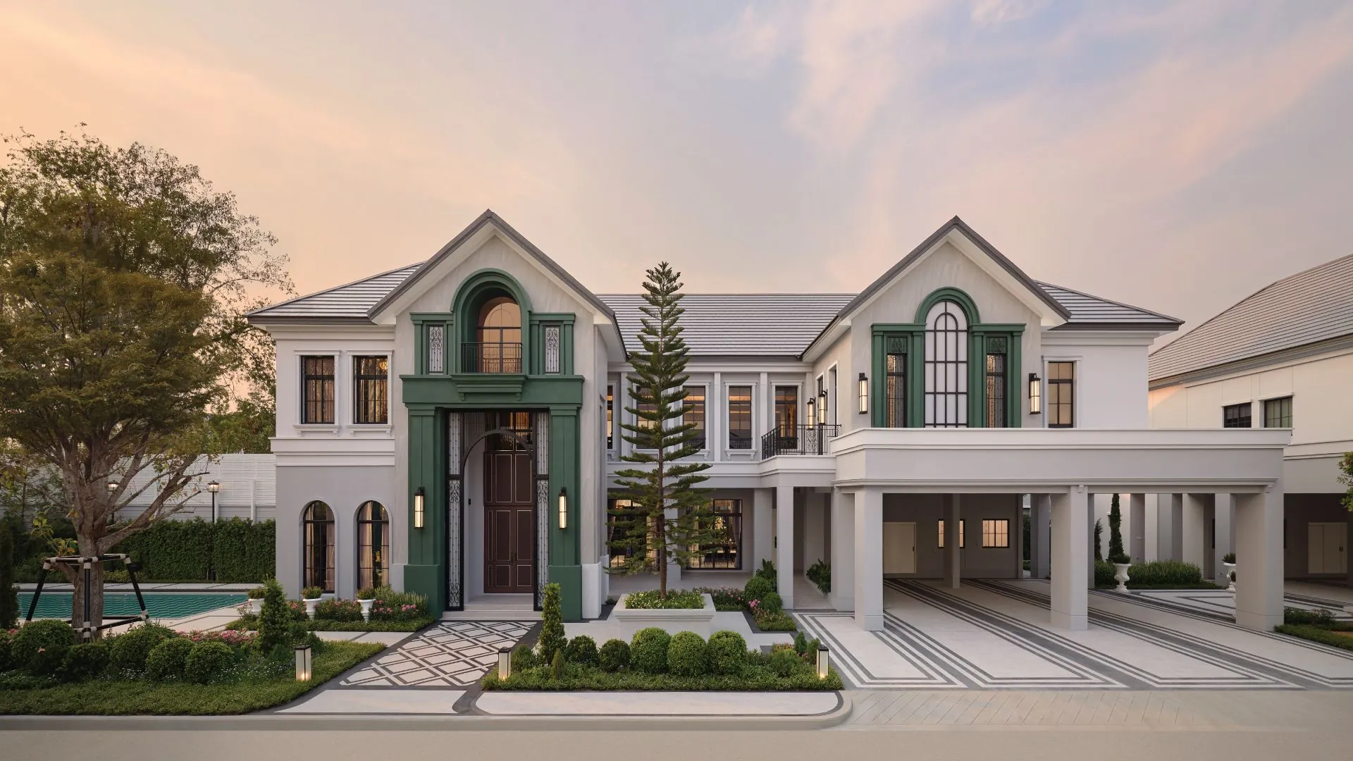 บ้านเดี่ยวจรัญ ปิ่นเกล้าหรู 20 - 100 ล้าน โครงการ THE PALAZZO ปิ่นเกล้า - บรมฯ