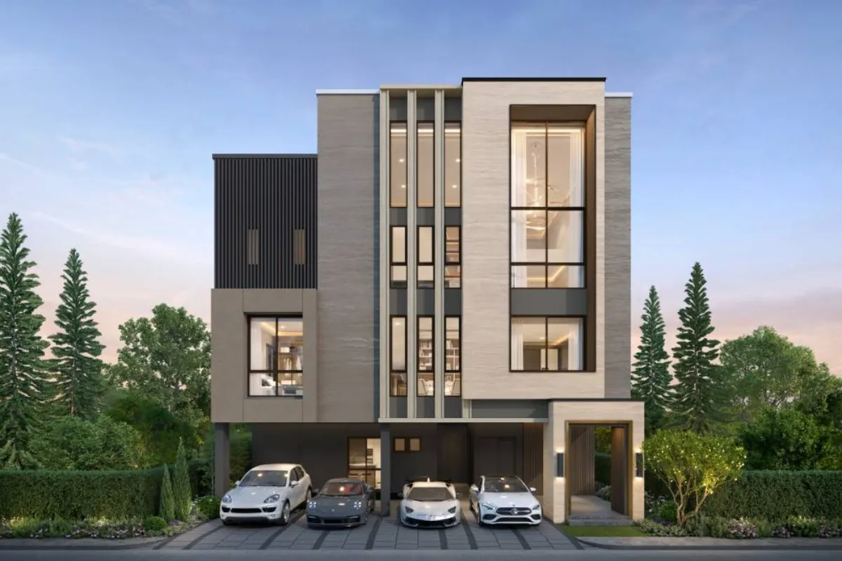 แบบบ้านเดี่ยวหรูหรา TYPE ELEAN ในโครงการ BEON เกษตร - นวมินทร์