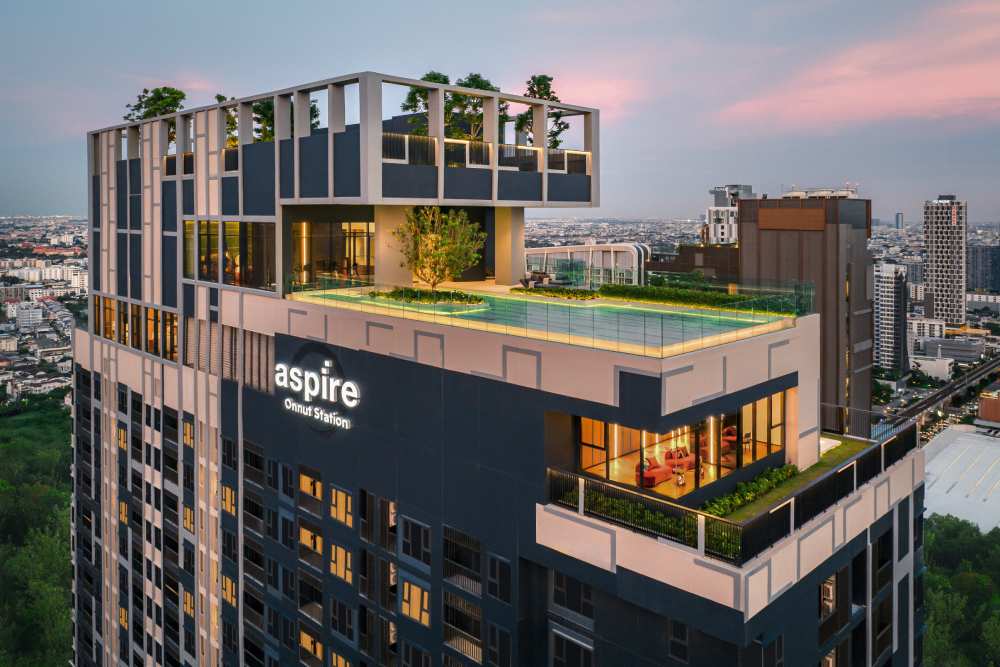 คอนโดใกล้รถไฟฟ้า โครงการ ASPIRE อ่อนนุช สเตชั่น