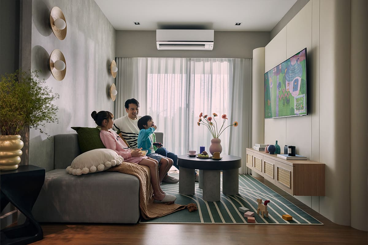 Living Area ในบ้านเดี่ยว CENTRO ราชพฤกษ์ 3