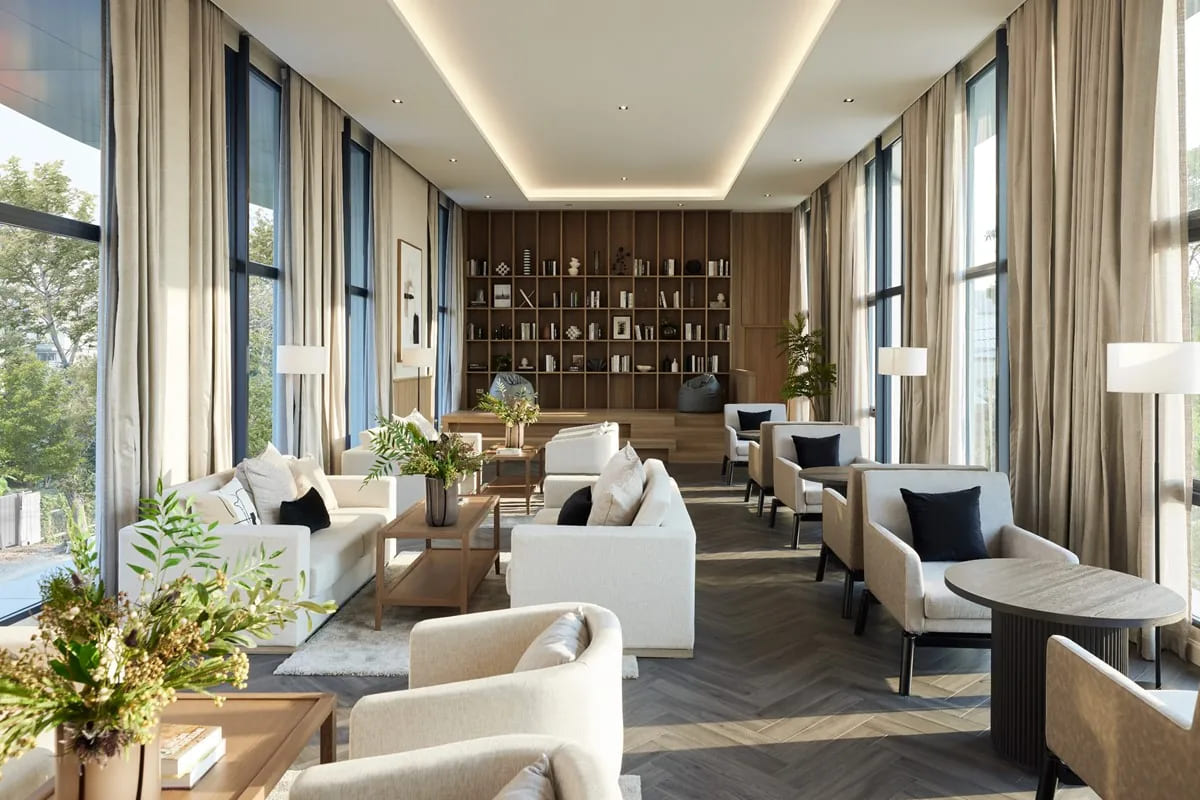 ส่วนกลางโครงการ THE CITY สาทร - สุขสวัสดิ์ 3