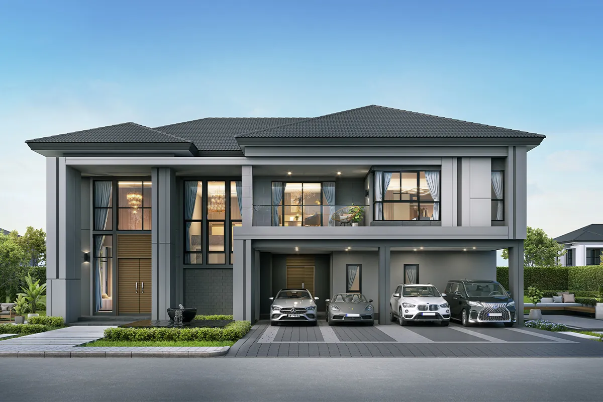 แบบบ้าน MARLOWE โครงการ THE CITY สุขุมวิท - อ่อนนุช 2