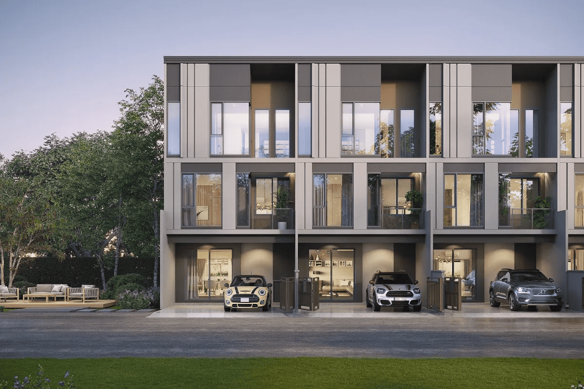 ทาวน์โฮมแถวพระราม 5 โครงการบ้านกลางเมือง นอร์ธ ราชพฤกษ์