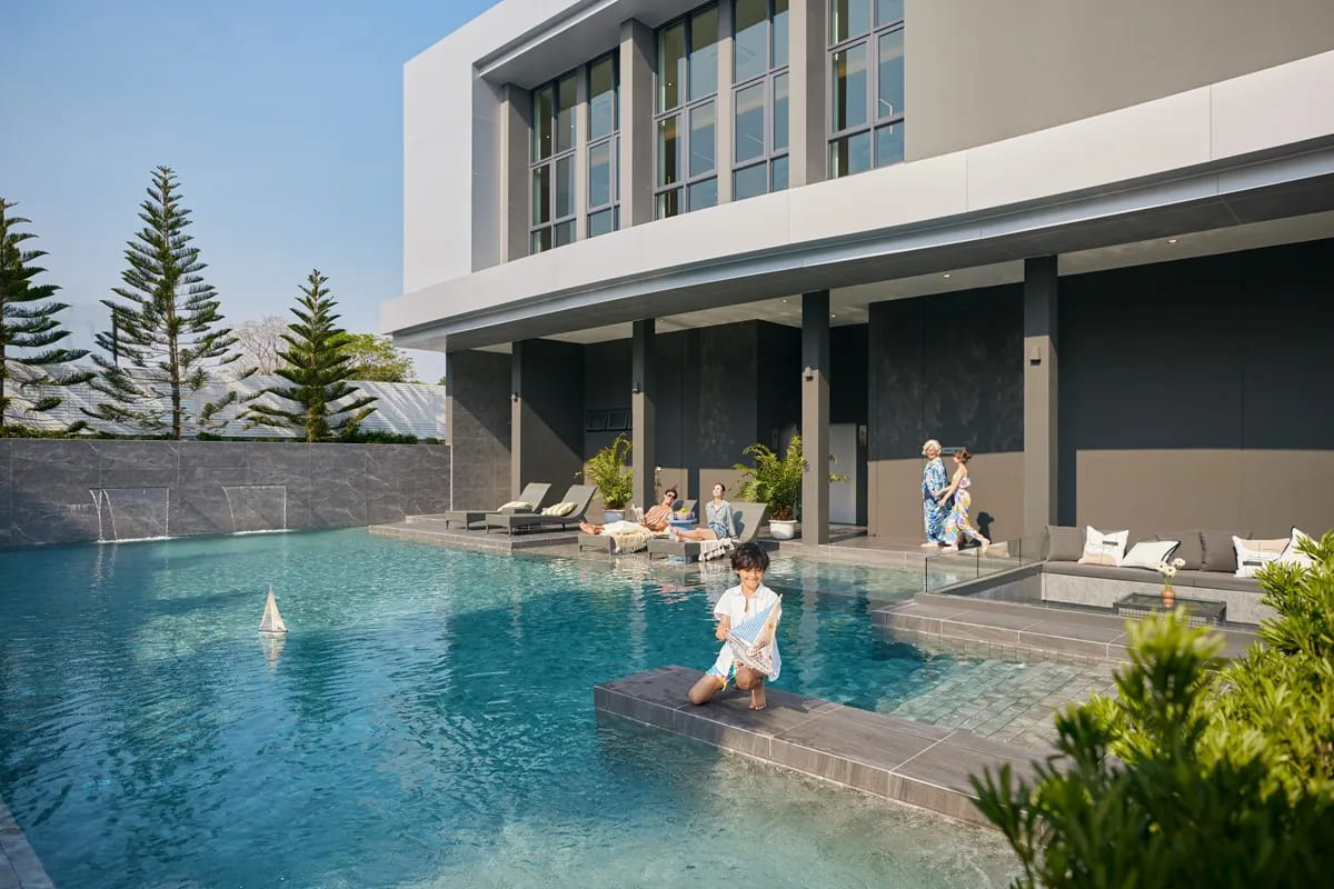 ส่วนกลางภายในโครงการTHE CITY ทวีวัฒนา