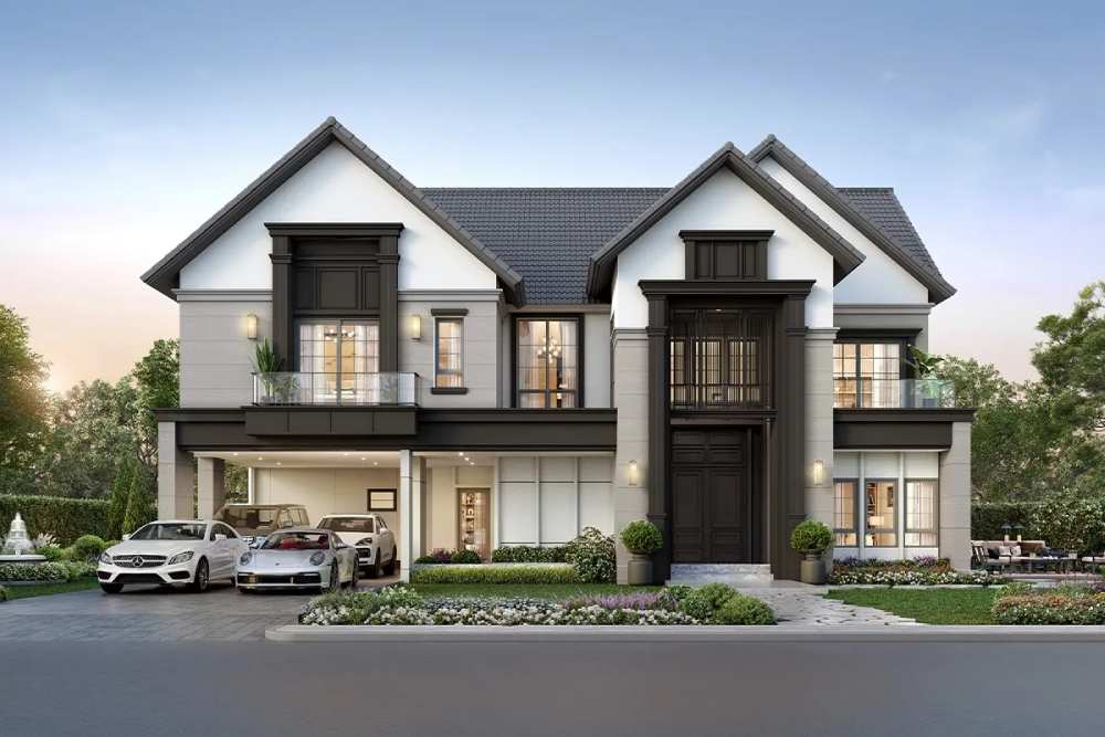 แบบบ้านเดี่ยว THE CITY ราชพฤกษ์ - พรานนก