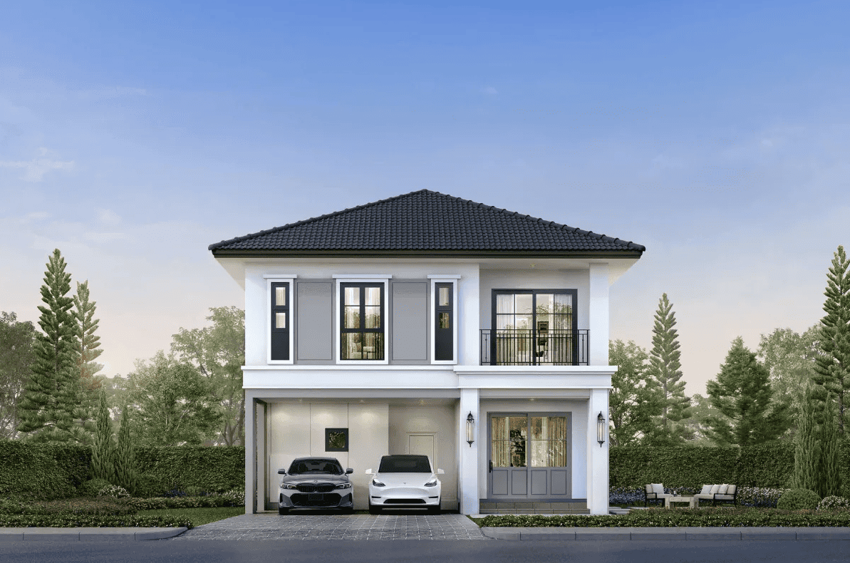 แบบบ้าน ORLIN โครงการ CENTRO เทพารักษ์ - ศรีนครินทร์
