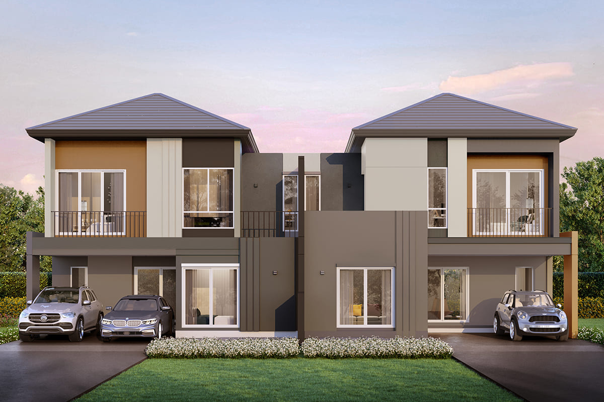 โครงการบ้านแฝด บ้านกลางเมือง สาทร - เพชรเกษม