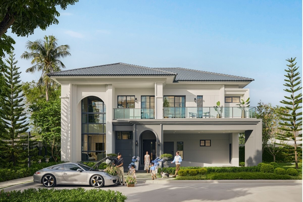 โครงการบ้านเดี่ยว THE CITY พระราม 5 - นครอินทร์ 2 จัดวางประตูเหมาะสม