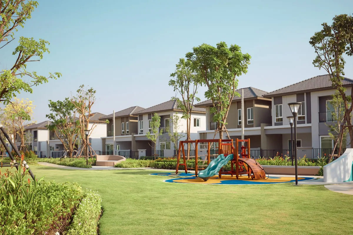 สังคมบ้านแฝดบางนา โครงการ GRANDE PLENO เมกา บางนา