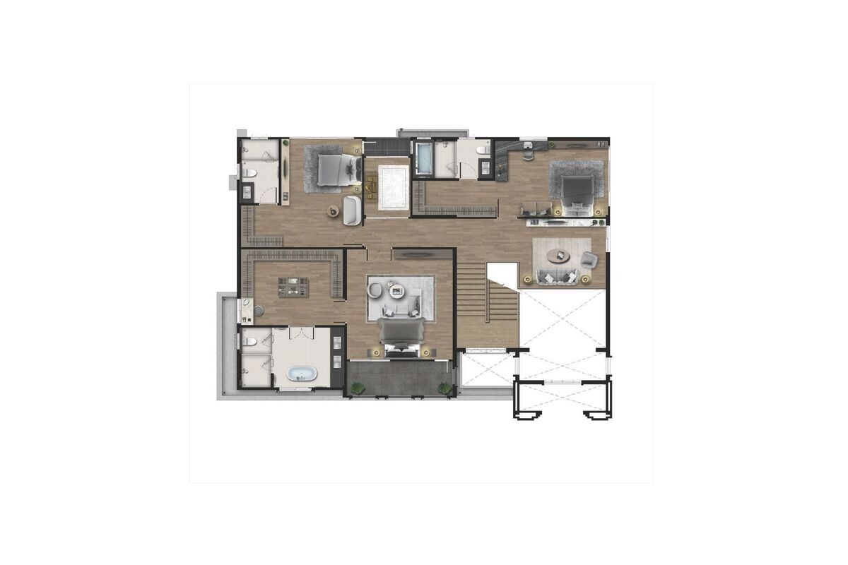 Type AURELINE: Floor 2nd Floor