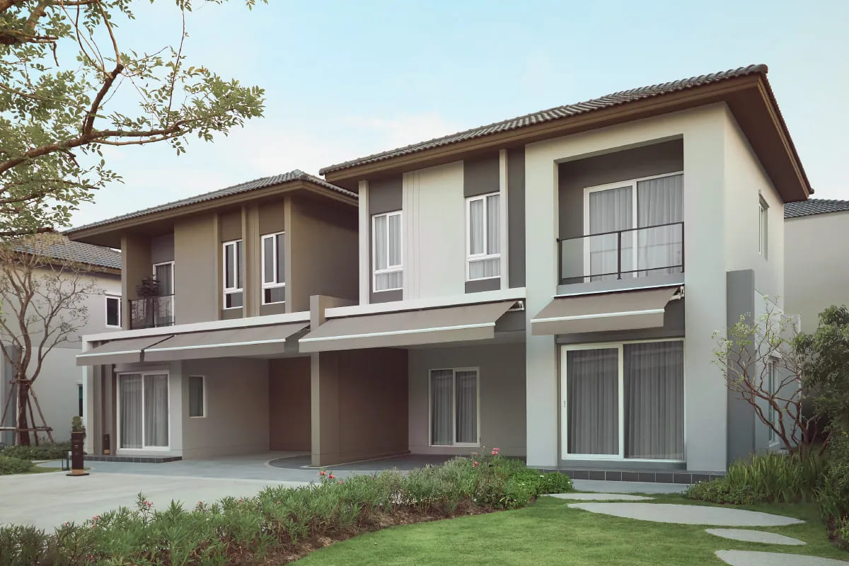 บ้านแฝดบางนา โครงการ GRANDE PLENO เมกา บางนา