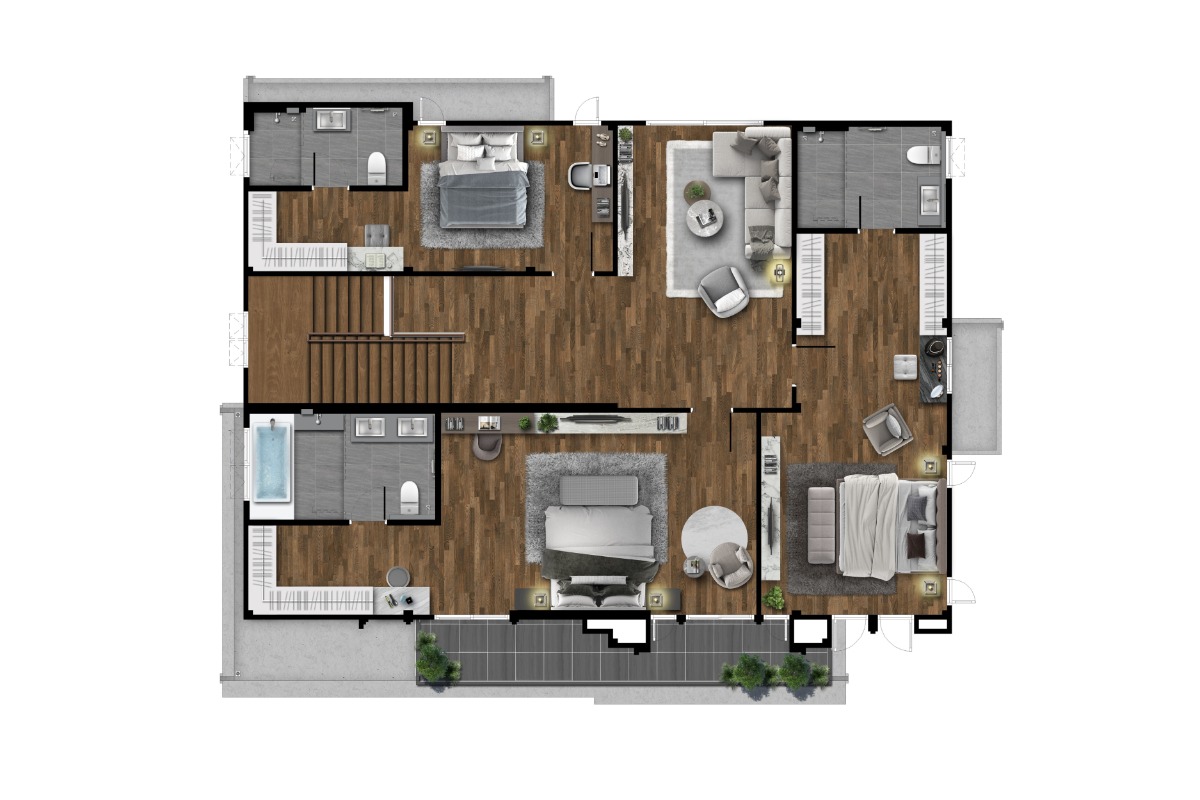 Type ELENDOR: Floor 2nd Floor